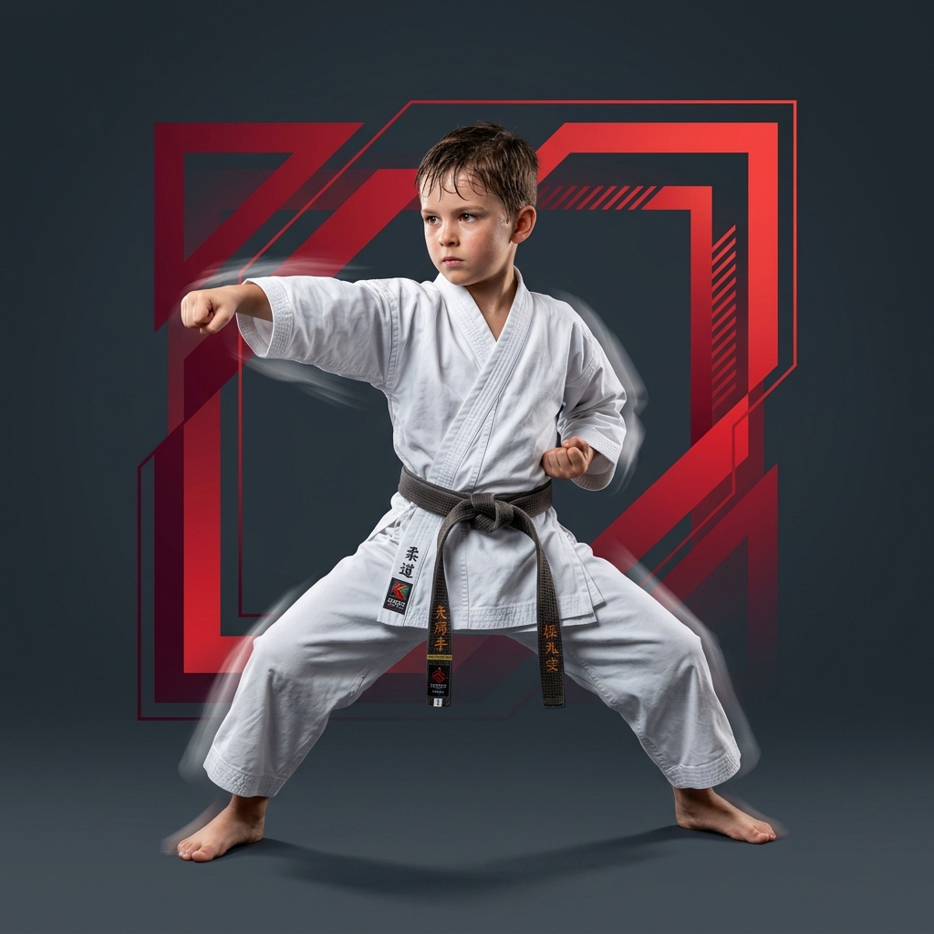 Kids Karate training